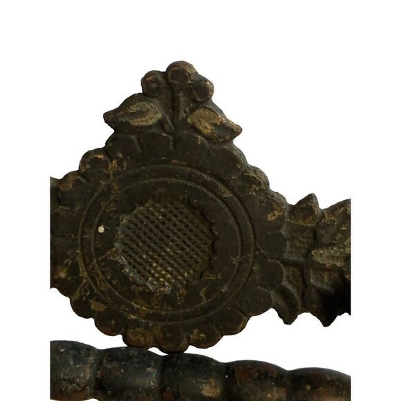 Antique Bronze Spanish Mission Style Cabinet Pull Handle - Picture 3 of 6